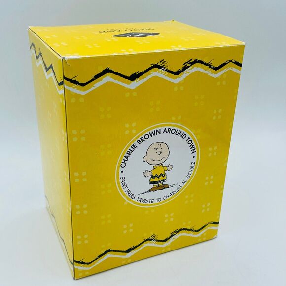 NEW Peanuts Charlie Brown Around Town Christmas Tree Figure 8429 Westland Gift - Picture 3 of 11